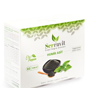 SERRAVİT Humik Asit Tablet 700 mg, 60 adet/kutu