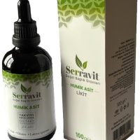 serravit şurup kutu ve şişe resmi - BEYAZ